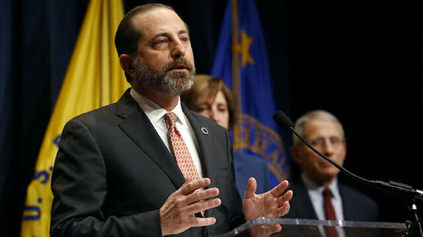 ABD Saglik Bakanindan Kovid-19 asisi açiklamasi