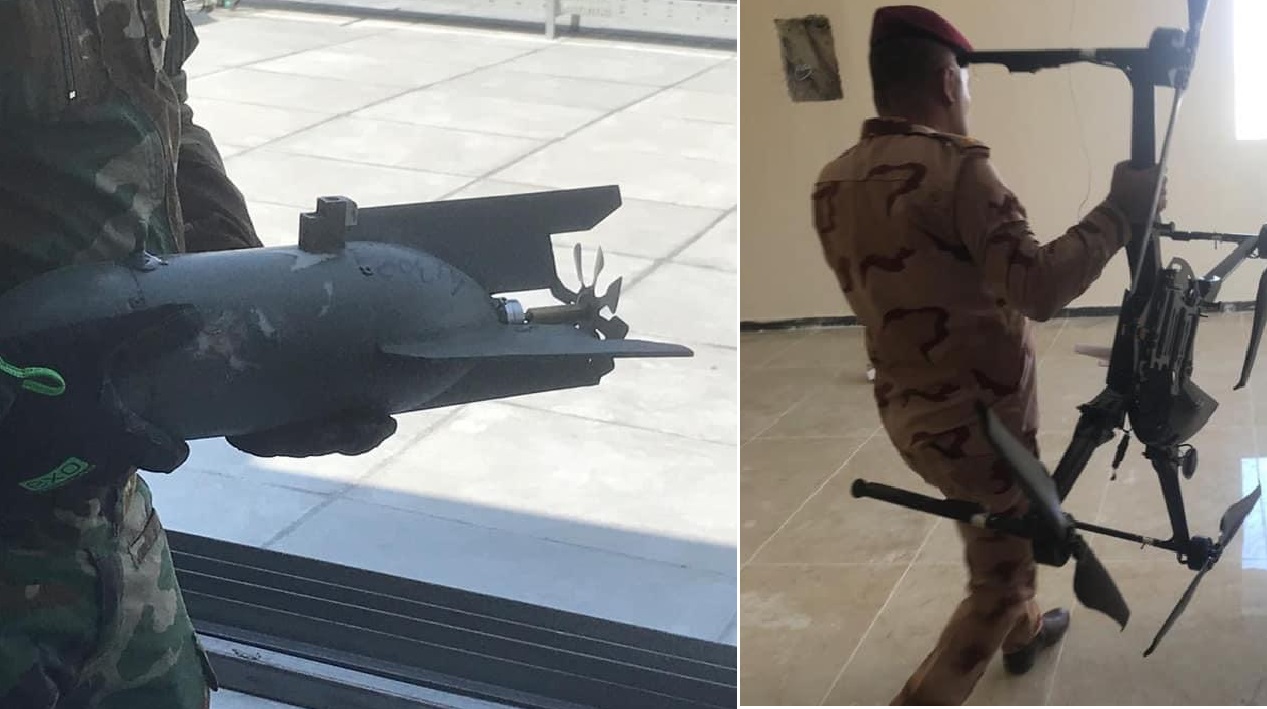 Bagdat’ta bomba yüklü IHA düstü