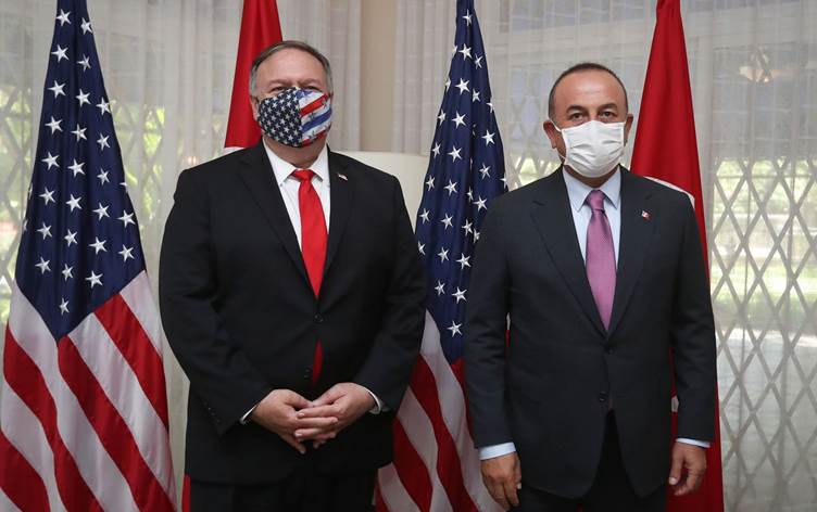 Çavusoglu ve Pompeo, Dogu Akdeniz'i görüstü