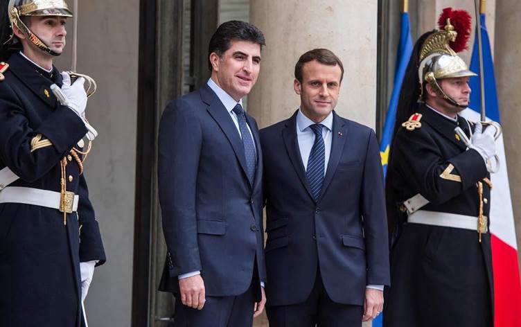 Neçirvan Barzani, Macron ile Bagdat’ta görüsecek