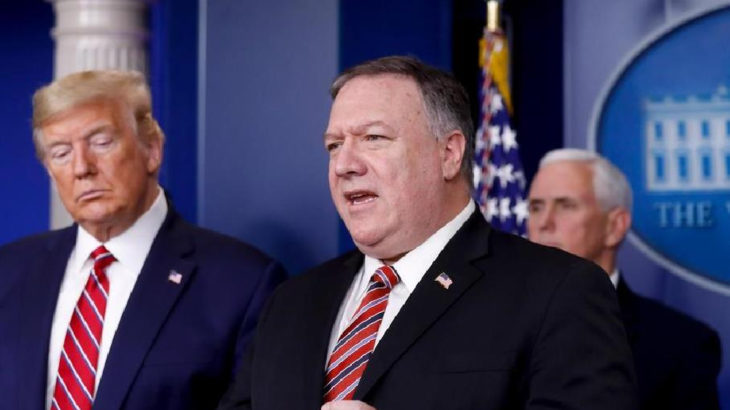 Pompeo: Iran Savunma Bakanligi'na yaptirim karari alindi