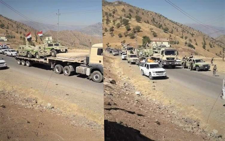 Irak, Kürdistan Bölgesi'ne askeri sevkiyat düzenledi