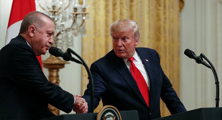 Erdogan’dan Trump’a mesaj: Tesekkür ederim