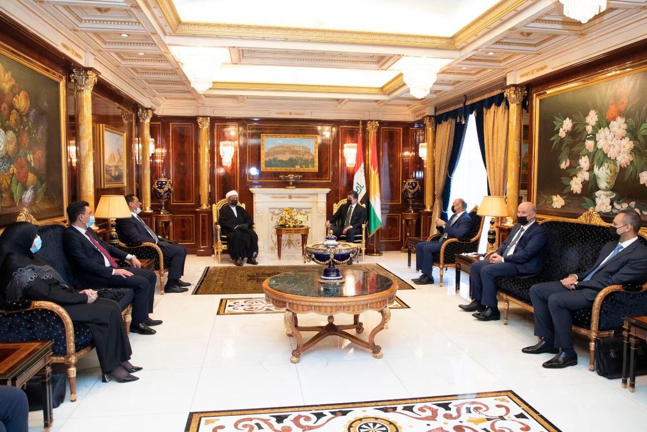 Erbil-Bagdat | Neçirvan Barzani heyetlerle ayri ayri görüstü