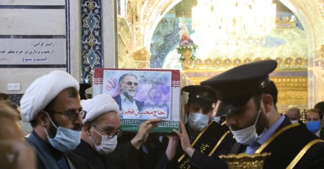 Muhsin Fahrizade için Iran’da cenaze töreni düzenlendi