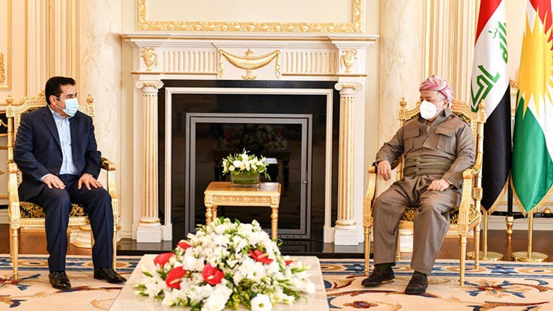 Baskan Barzani, Irak Ulusal Güvenlik Müstesarini kabul etti