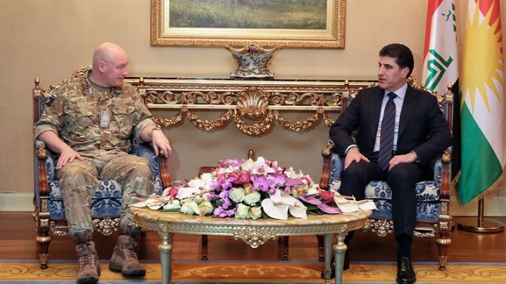 Neçirvan Barzani, üst düzey Ingiliz heyetini kabul etti