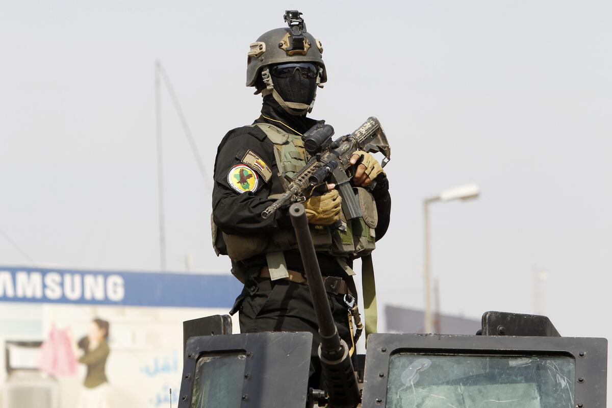 Irak anti-terör timleri Yesil Bölge’ye konuslandirildi!