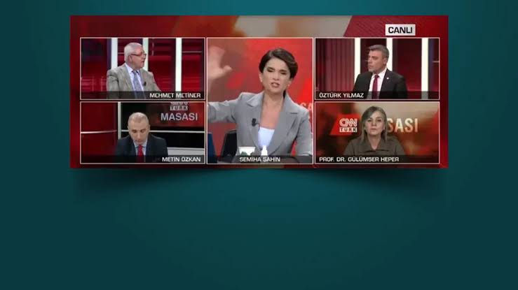 CNN Türk canli yayininda ‘sayin Öcalan’ gerilimi