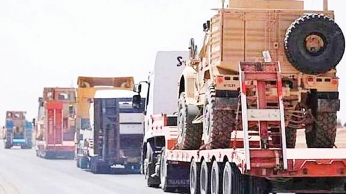 Koalisyon’dan Rojava’ya askeri sevkiyat!