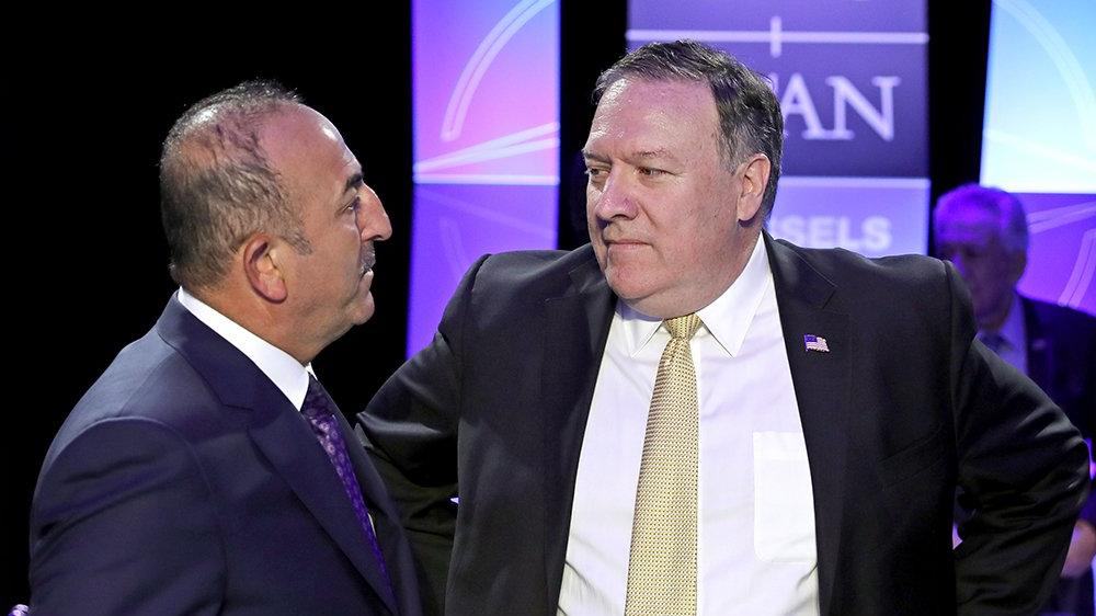 Pompeo ve Çavusoglu, yaptirimlar hakkinda görüstü