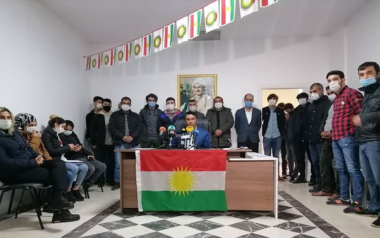 Kürt Demokrat Partisi’nin faaliyetleri durduruldu!