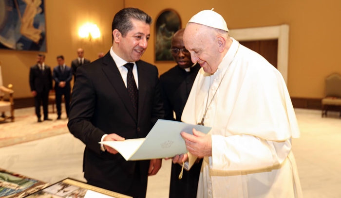 Mesrur Barzani: Papa’nin ziyaretini dört gözle bekliyorum