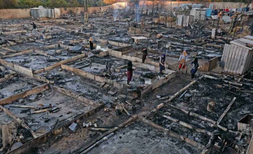 BM'den Suriyeli mülteci kampindaki yangina iliskin açiklama