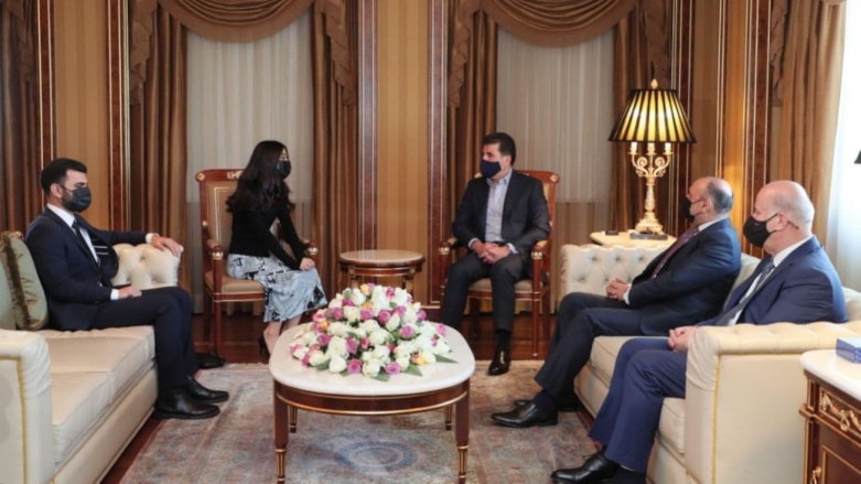 Neçirvan Barzani, Nobel Baris Ödülü sahibi Nadia Murad’i kabul etti