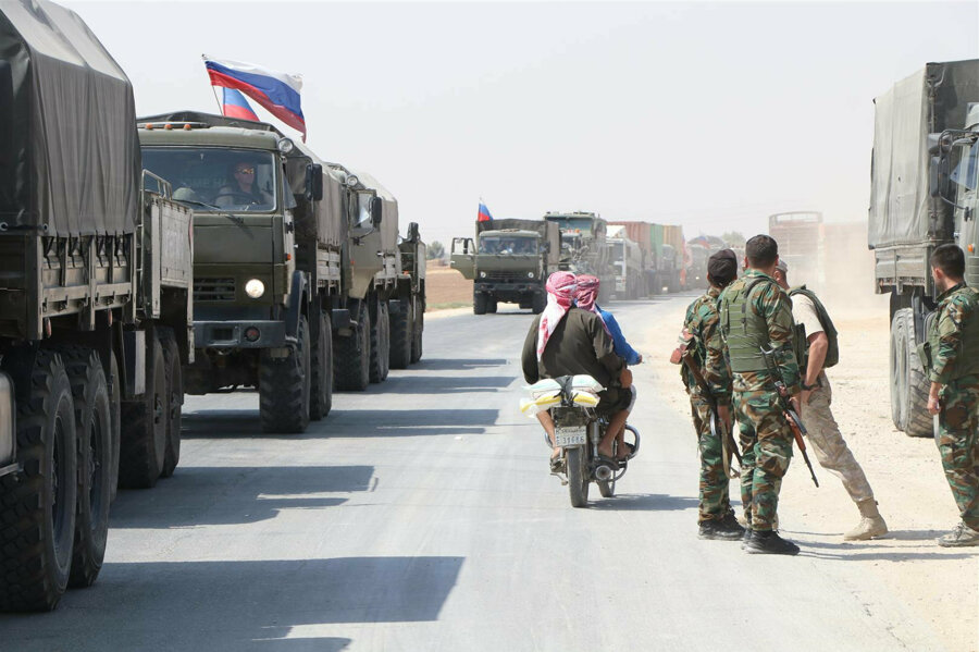 Hêzên rûsî ji bo li Hesekê bicih bibin ketin tevgerê