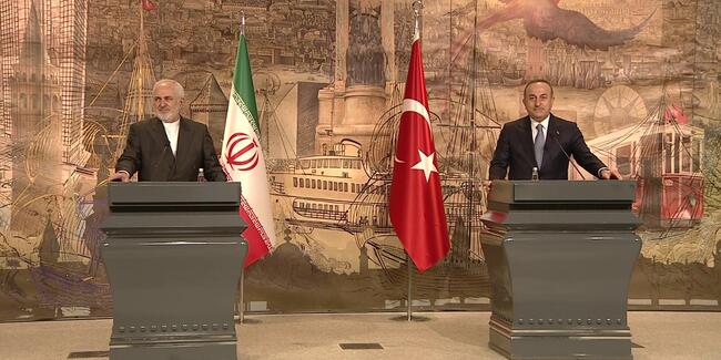 Istanbul'da bir araya gelen Çavusoglu ve Zarif'ten önemli açiklamalar!