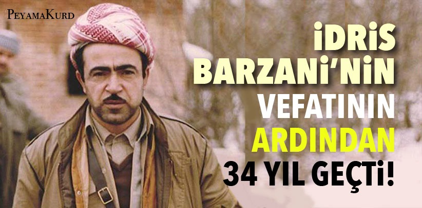 Idris Barzani vefatinin 34. yilinda aniliyor
