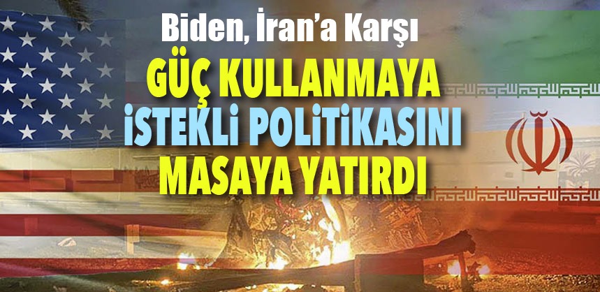 Joe Biden, Trump'tan farkli olarak Iran'a net bir mesaj verdi: Hissedeceksiniz!