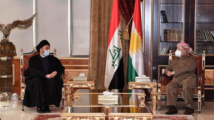 Baskan Barzani, Ammar el-Hekim’i kabul etti