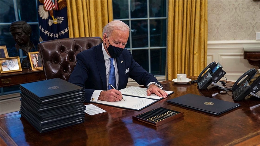 Biden, 1,9 trilyon dolarlik ekonomik destek paketini onayladi