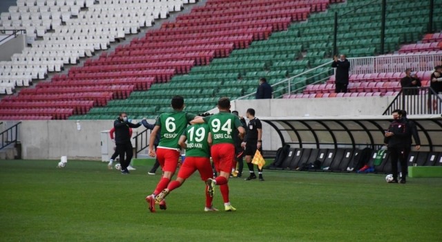 Diyarbekirspor'un son dakika golü liderlik için yetmedi!