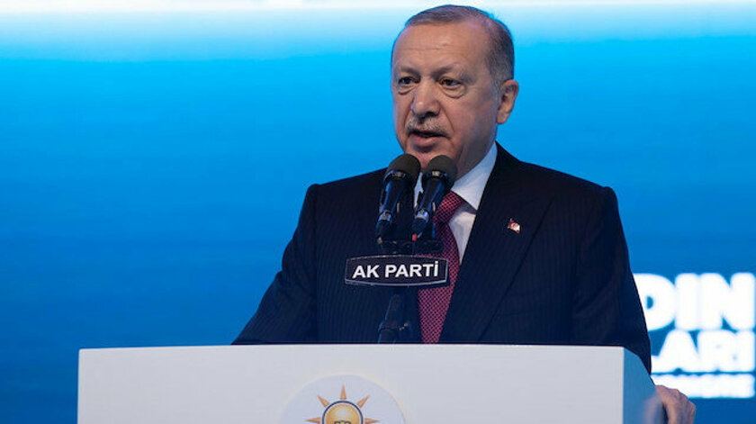 Erdogan: Türkiye’de kadinin adi AK Parti sayesinde var