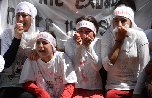 ISID tarafindan kaçirilan 12 Ezidi çocuk ailelerine teslim edildi!