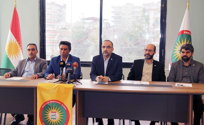 HÜDA-PAR'dan Kürt Demokrat Partisi'ne ziyaret