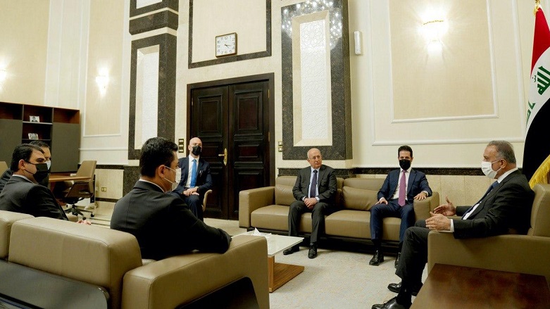 Kürdistan heyeti, Kazimi ile Erbil saldirisini görüstü