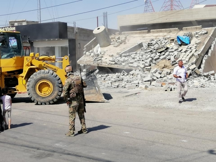 Li Kerkûkê bi biryara parêzgarê sepandî xirakirina xaniyên kurdan berdewam dike