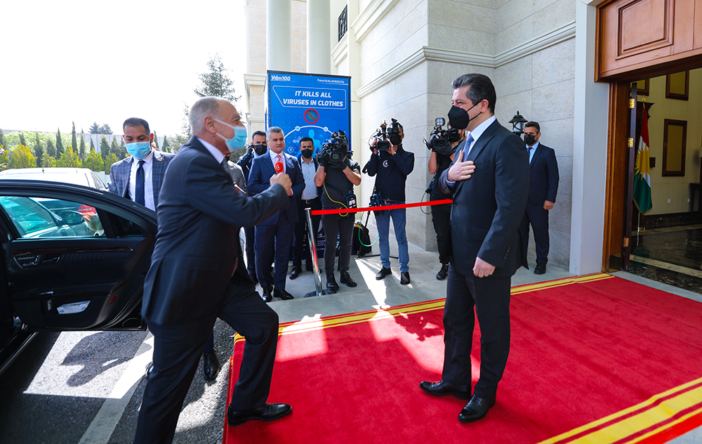 Basbakan, Arap Birligi Genel Sekreteri’ni kabul etti!