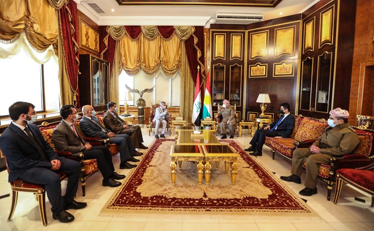 Baskan Barzani, Erbil-Bagdat görüsmelerine dikkat çekti