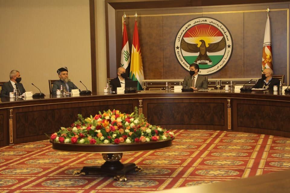 Neçirvan Barzani, siyasi parti liderleriyle bir araya geldi!