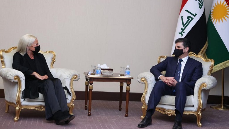 Nêçîrvan Barzanî bi Nûnera Taybet a NY re civiya