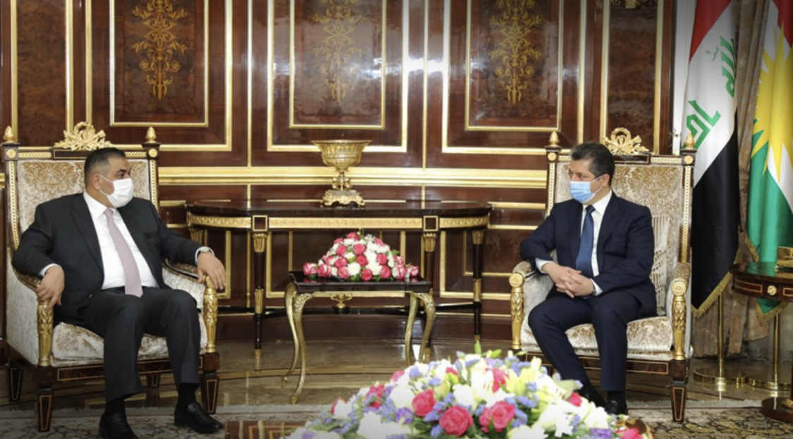 Basbakan, Irak Merkez Bankasi Baskanini kabul etti