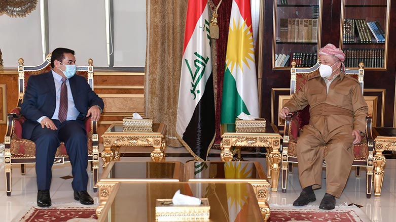 Baskan Barzani, Irak güvenlik heyetini kabul etti