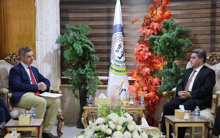 Ingiliz heyetten Rojava’ya ziyaret: DSG’ye destegimiz sürecek!