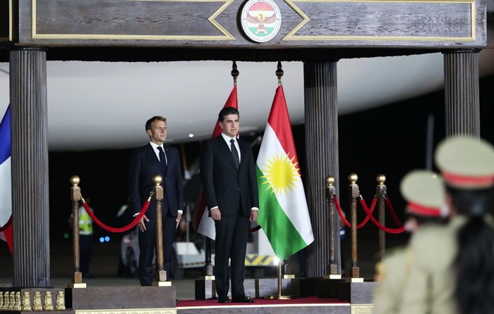 Macron, Irak ve Kürdistan Bölgesi ziyaretinin amacini açikladi!