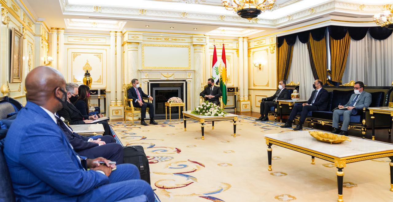 Basbakan, ABD heyeti ile Kürdistan, Irak ve Suriye'yi görüstü