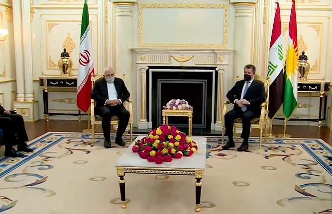 Basbakan, Iran Disisleri Bakani Zarif'i kabul etti