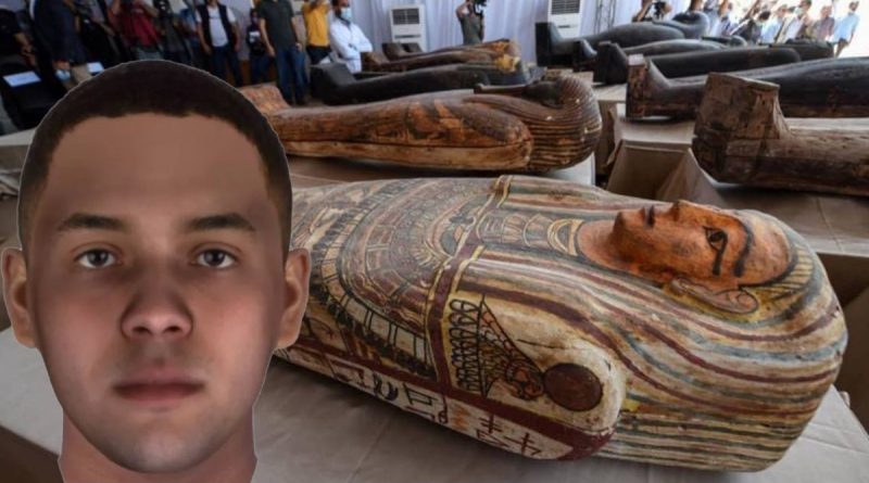 Antik Misirli üç erkegin yüzleri yeniden canlandirildi!