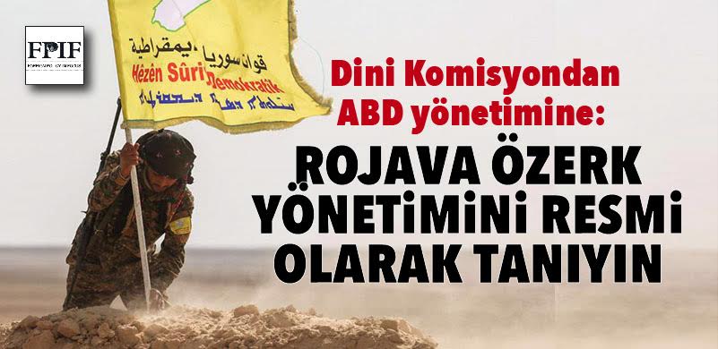 “Rojava, ABD’nin Suriye'deki en büyük güç noktasi olarak tanimlaniyor”
