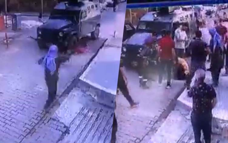 VIDEO | Zirhli aracin çarptigi çocuk agir yarali!