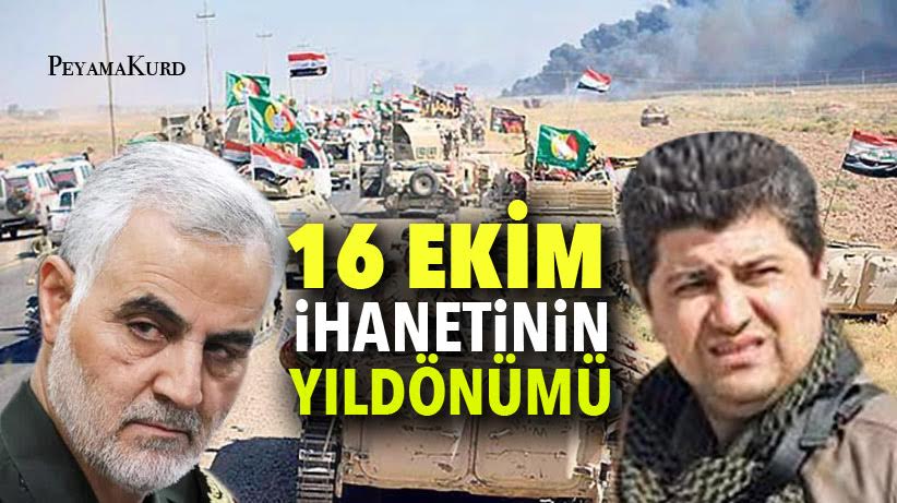 "Ihanetçi klikin 16 Ekim plani, Kürtlerin sirtina vurulmus bir hançerdi!"