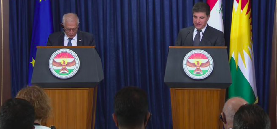 Nêçîrvan Barzanî: Em ji bo pistevaniya wan spasiya welatên Yekîtiya Ewropayê dikin