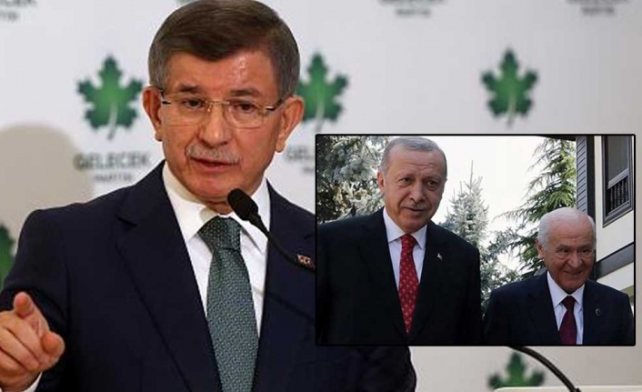 Davutoglu’ndan Bahçeli’ye ‘Biji Serok Erdogan' göndermesi!