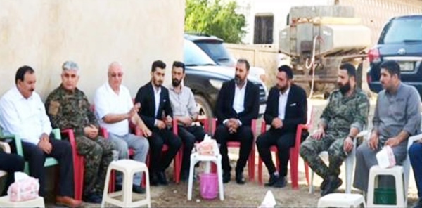 Rojava Özerk Yönetimi'ne bagli heyetten Emin Isa'nin ailesine ziyaret!