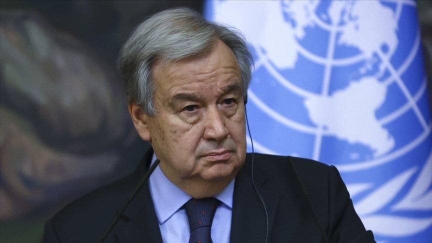 Guterres: "Dünya felaket bir yolda"