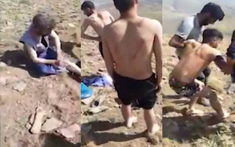 Iran güçlerinden Kürt Kolberlere iskence!